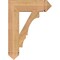 Ekena Millwork Balboa Arts & Crafts Smooth Bracket, Western Red Cedar, 5 1/2"W x 22"D x 30"H BKT06X22X30BOA03SWR - alternate 4